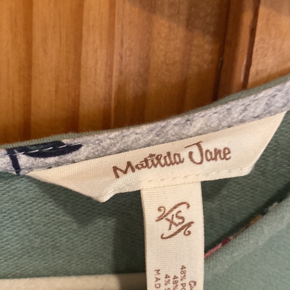 Matilda Jane Resting Day Romper, size XS๐ฒโ๏ธ๐ - Picture 6 of 8